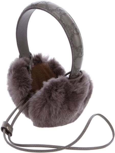 gucci earmuffs men|luxury ear muffs.